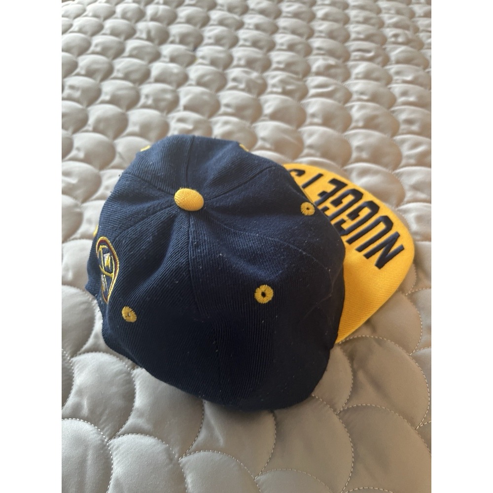 Denver Nuggets Hat Cap Snapback Youth Blue Yellow NBA Basketball Adjustable Kids - Picture 4 of 5